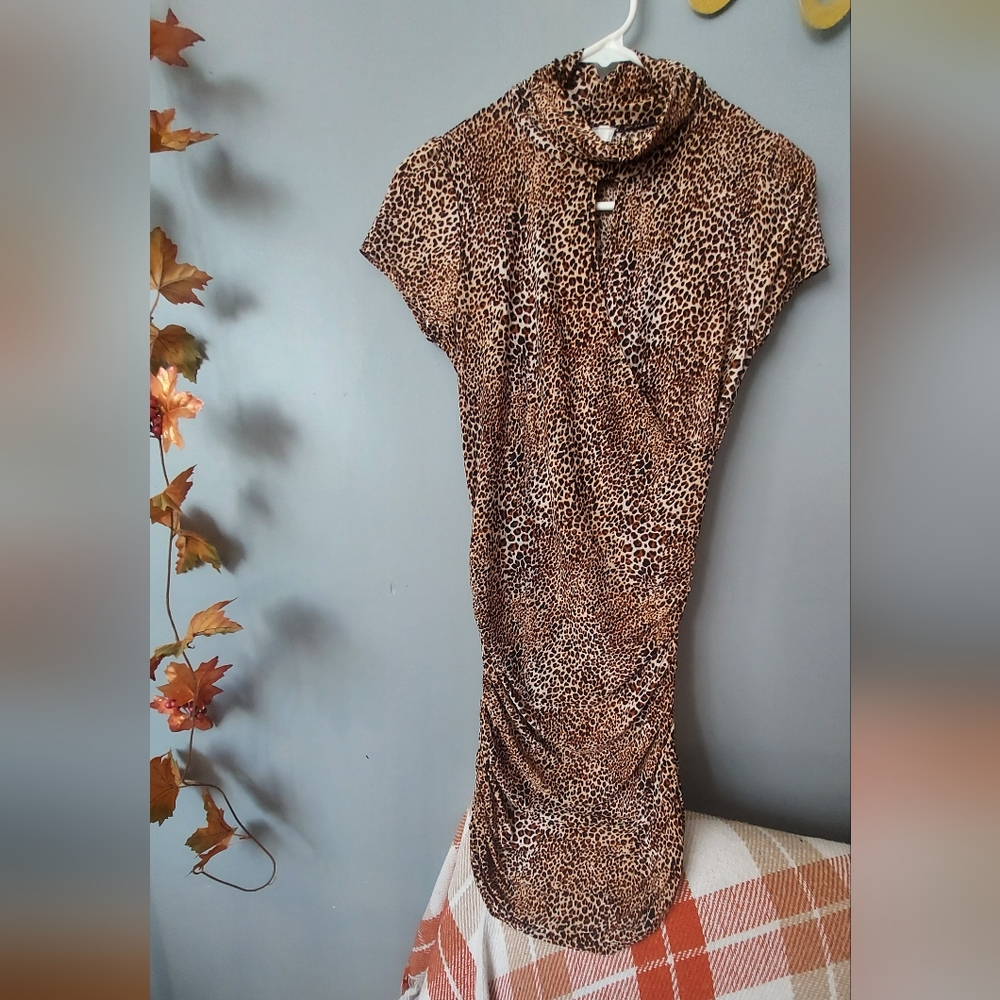 CHEETAH Print Bodycon Dress